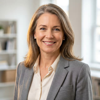 Sarah Coleman, directora financiera en Austral Fondanía, foto de perfil